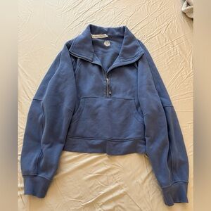 Lululemon Athletica oversized funnel neck half zip scuba XL/XXL